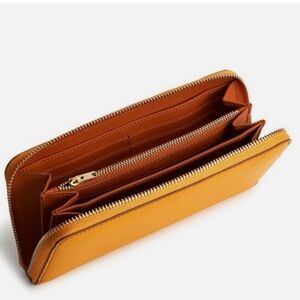 NWT Vera Bradley Leather Continental Wallet - Sunflower